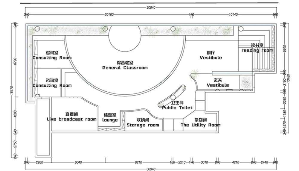 平面结构图
